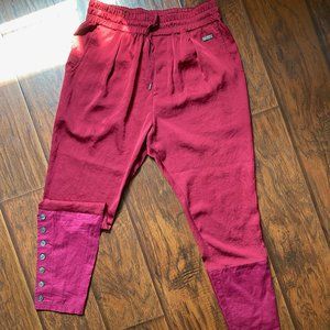 Diesel Women Red Trousers Pants